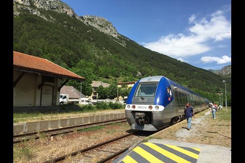 TER services on the Nice – Tenda route would be operated under a tendered contract from December 2024.